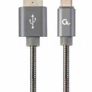 CABLE USB-C TO USB2 2M PREMIUM/CC-USB2S-AMCM-2M-BG GEMBIRD