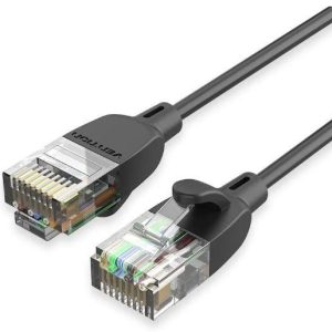 PATCH CABLE CAT.6A UTP/5M BLACK IBIBJ VENTION
