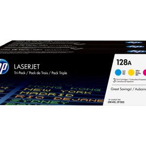 HP tooner 128A CYM kolmikpakk