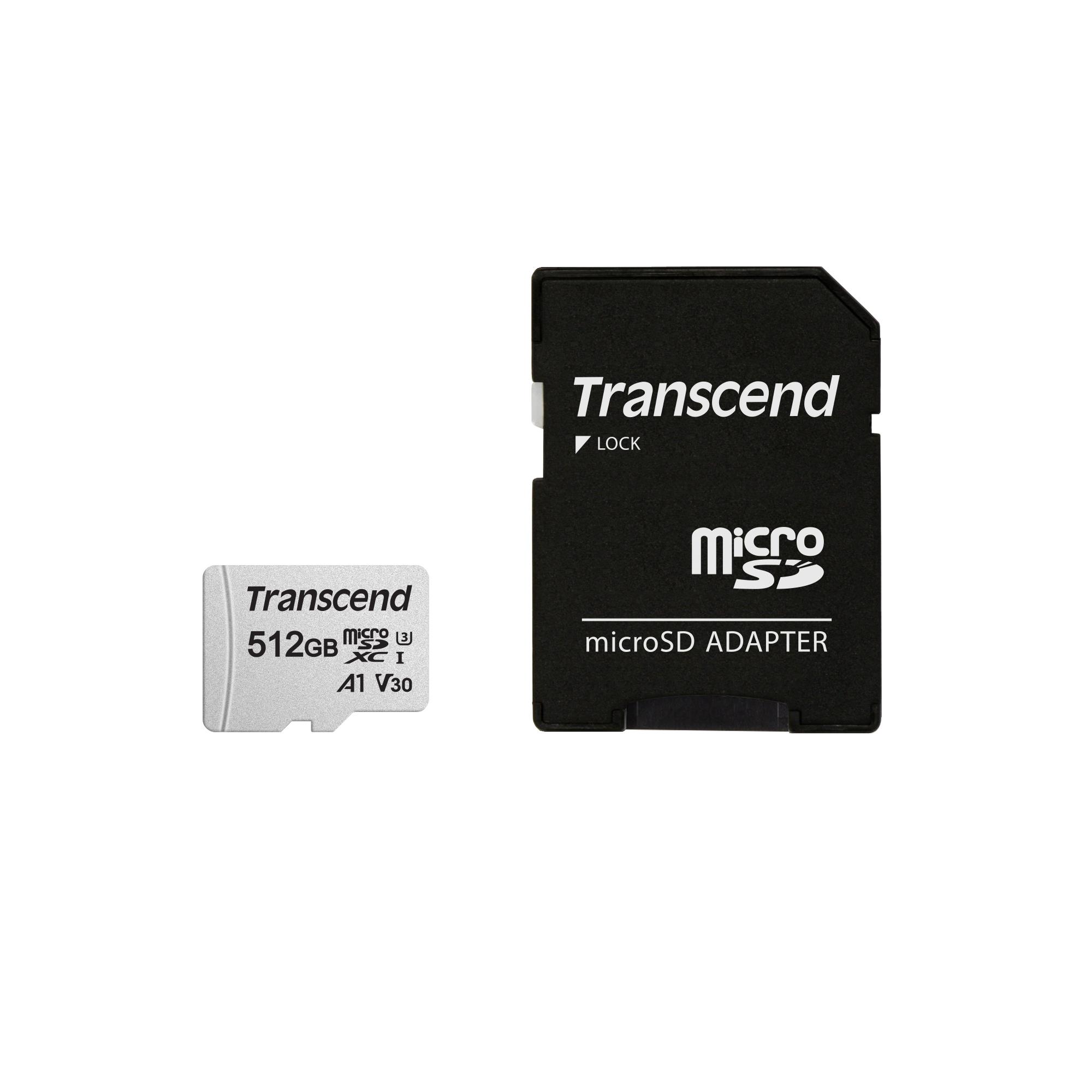 MEMORY MICRO SDXC 512GB W/A/TS512GUSD300S-A TRANSCEND - Image 3
