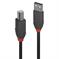 CABLE USB2 A-B 0.2M/ANTHRA 36670 LINDY - Pilt 2