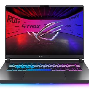 Notebook|ASUS|ROG Strix|G16 (2025)|G615LW-S5075W|CPU Core Ultra|U9-275HX|2700 MHz|16"|2560x1600|RAM 16GB|DDR5|5600 MHz|SSD 1TB|NVIDIA GeForce RTX 5080|16GB|ENG|Windows 11 Home|Eclipse Grey|2.65 kg|90NR0LG1-M002T0