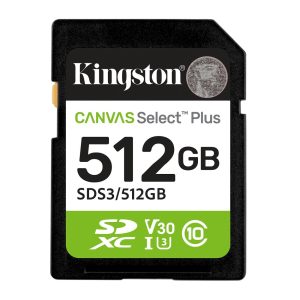 MEMORY SDXC 512GB UHS-I/SDS3/512GB KINGSTON