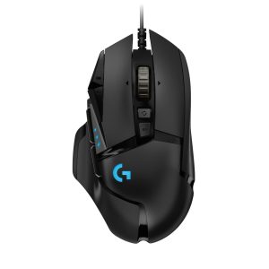MOUSE USB OPTICAL G502 HERO/BLACK 910-005471 LOGITECH