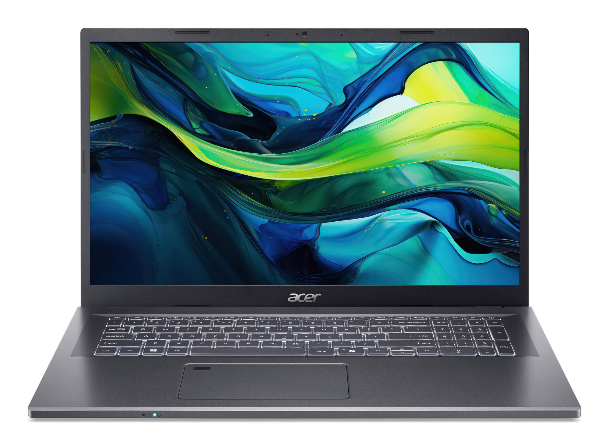 Notebook|ACER|Aspire|A17-51M|CPU Intel Core 5|120U|17.3 "|1920 x 1080 pixels|RAM 16 GB|LPDDR5-SDRAM|SSD 512 GB|Discrete graphics Not available|On-board graphics Yes|Keyboard language English|OS installed Windows 11 Home|Colour Grey|Weight 2.09 kg|NX.J02EL.001 — изображение 7
