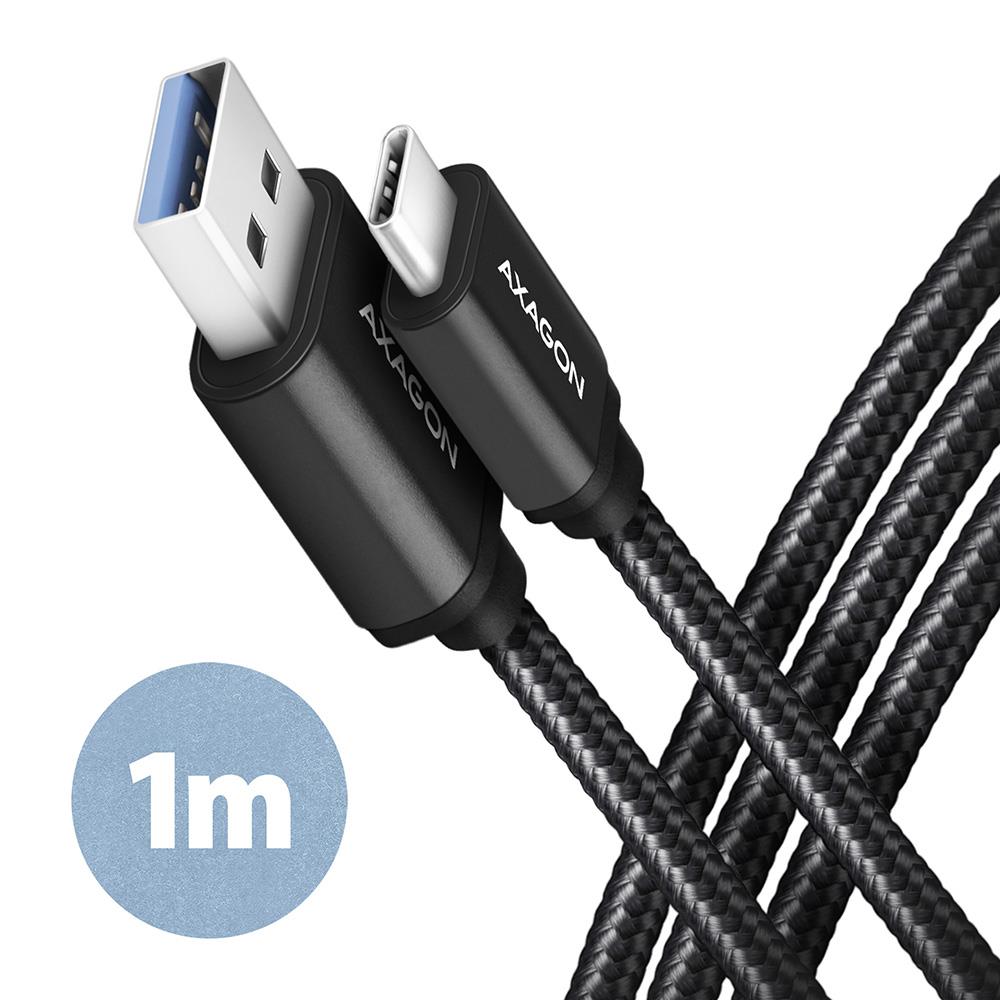CABLE USB-C TO USB3.2 1M/BLACK BUCM3-AM10AB AXAGON - Image 3