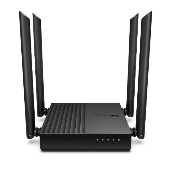 Wireless Router|TP-LINK|Wi-Fi 5 (802.11ac)|Data speed 1200 Mbit/s|Ethernet WAN Yes|Ethernet LAN Yes|4xLAN ports|ARCHERC64 - Pilt 3