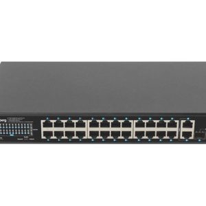 LANBERG switch PoE+ 24x 1GB 2x SFP 250W