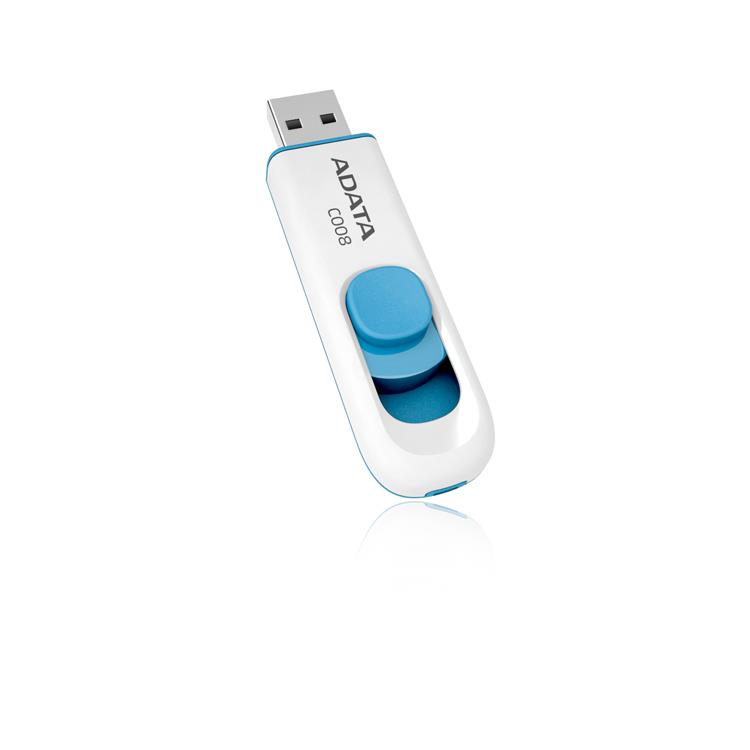 MEMORY DRIVE FLASH USB2 32GB/WH/BLUE AC008-32G-RWE A-DATA - Image 3