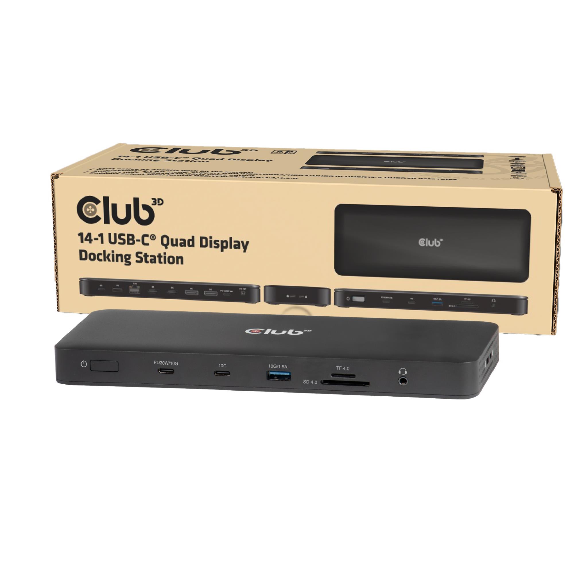 NB ACC DOCKING STATION 14IN1/USB-C 150W CSV-2540 CLUB3D - Image 183