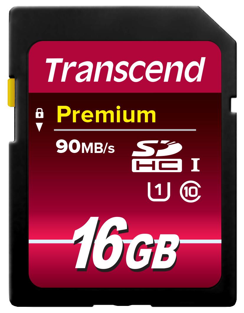 MEMORY SDHC 16GB UHS-I 300X/C10 TS16GSDU1 TRANSCEND