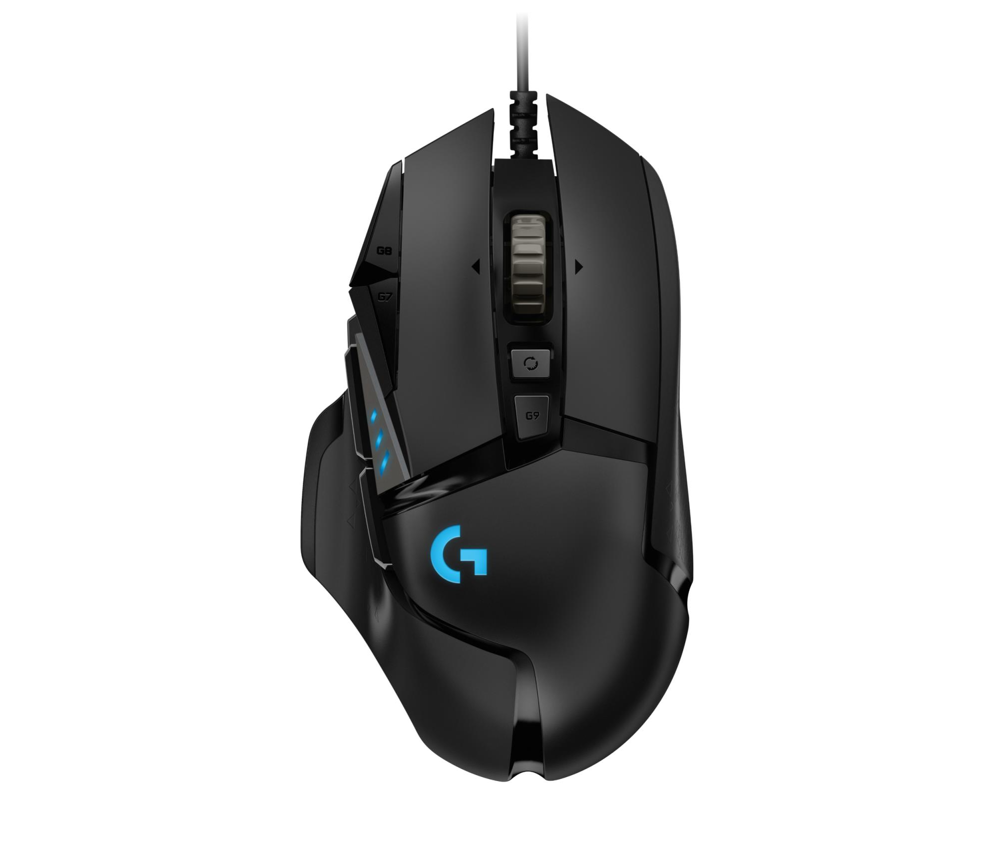 MOUSE USB OPTICAL G502/BLACK 910-005470 LOGITECH — изображение 3