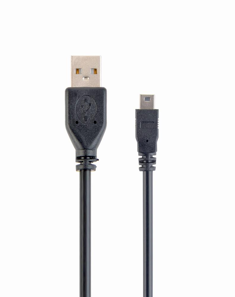 CABLE USB2 AM-MINI 30CM BLACK/CCP-USB2-AM5P-1 GEMBIRD - Image 3