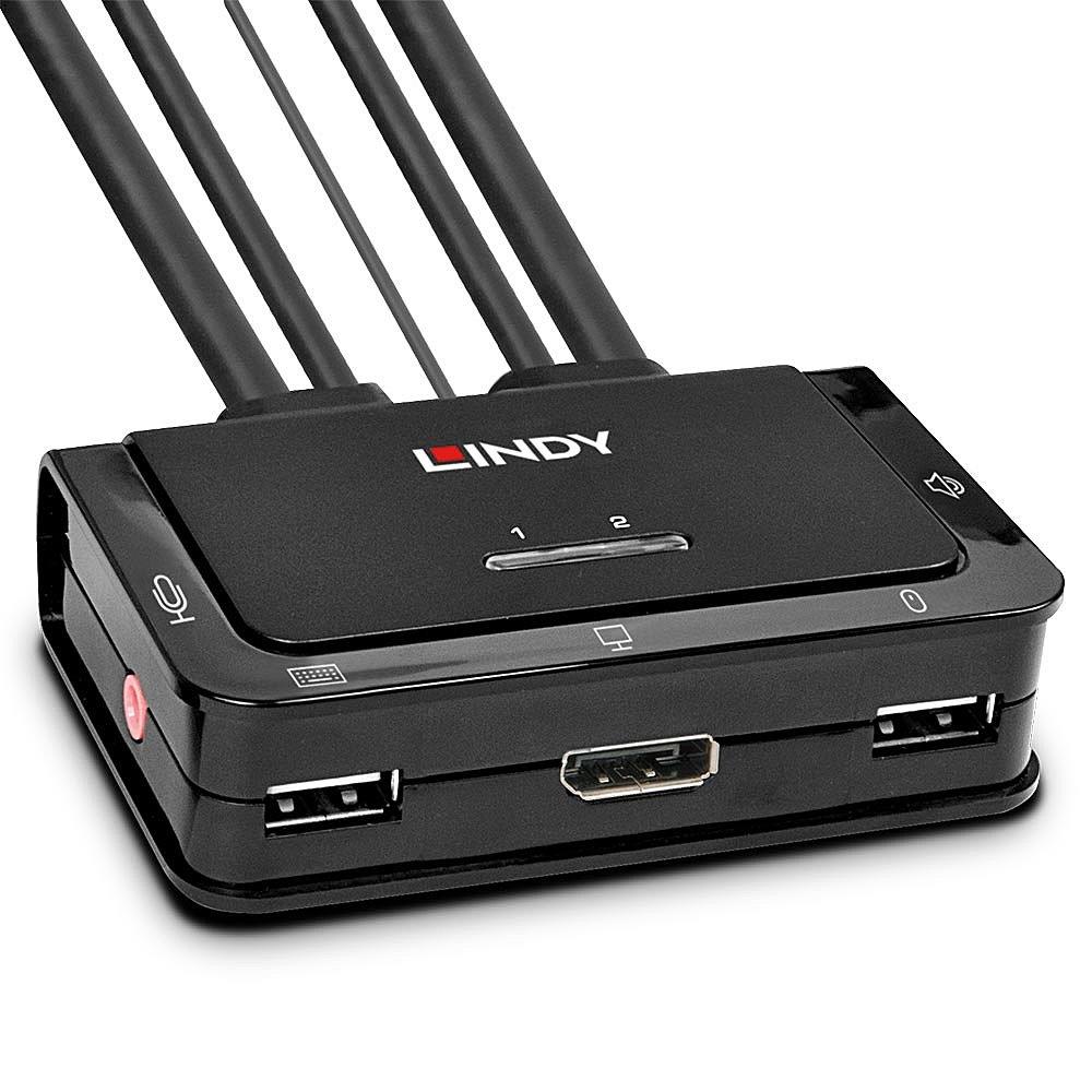 NET SWITCH KVM USB DISPLAYPORT/42344 LINDY - Pilt 3