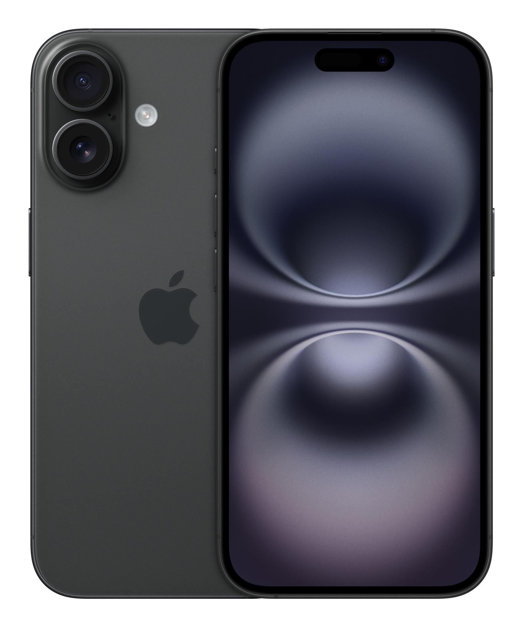 MOBILE PHONE IPHONE 16/128GB BLACK MYE73 APPLE - Pilt 17