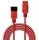 CABLE POWER IEC EXTENSION 2M/RED 30124 LINDY — изображение 2
