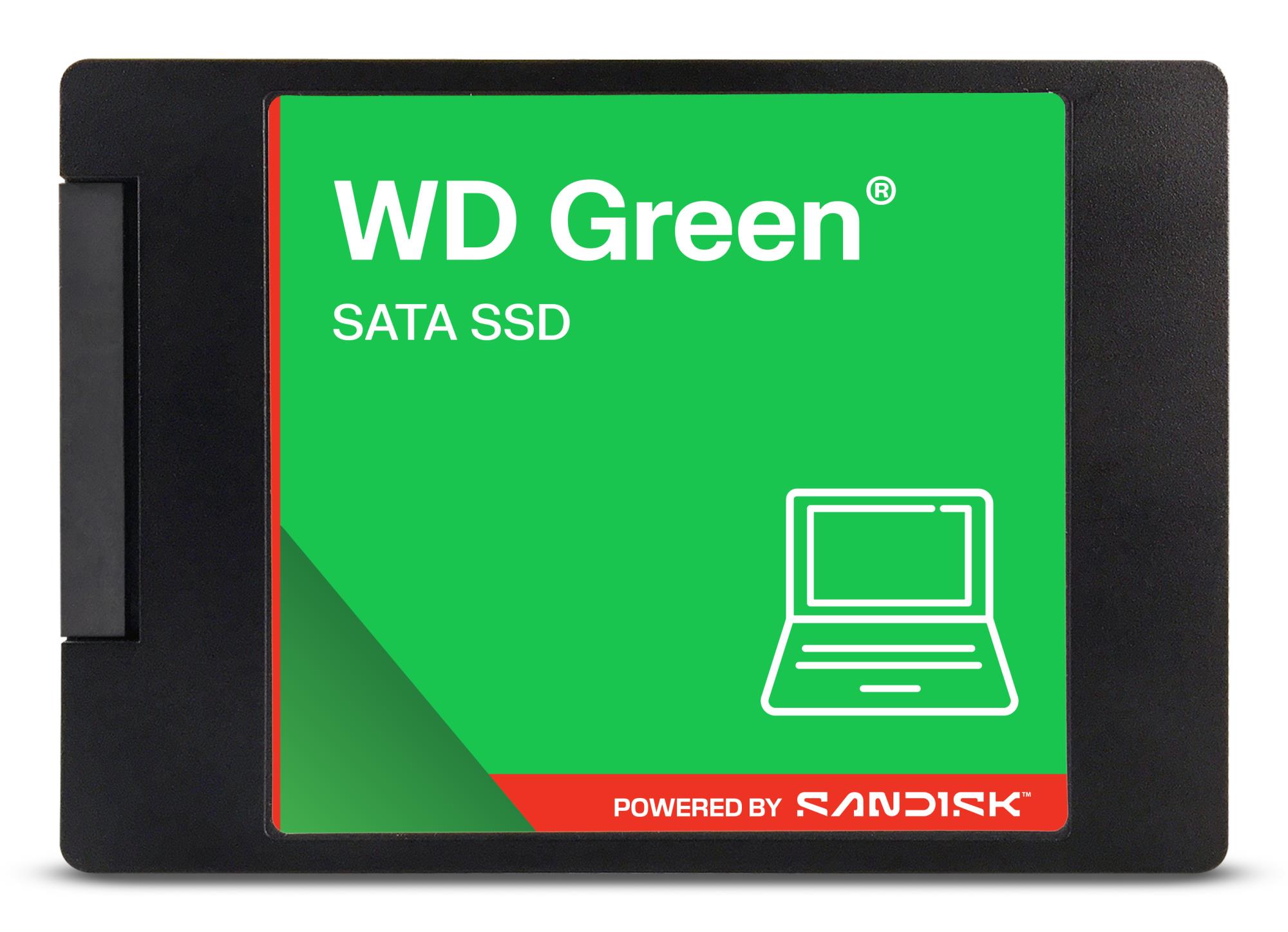 SSD|SANDISK|Green|POWERED BY SANDISK|480 GB|Serial ATA|Read speed 545 MB/s|2.5"|MTBF 1000000 h|WDS480G3G0A