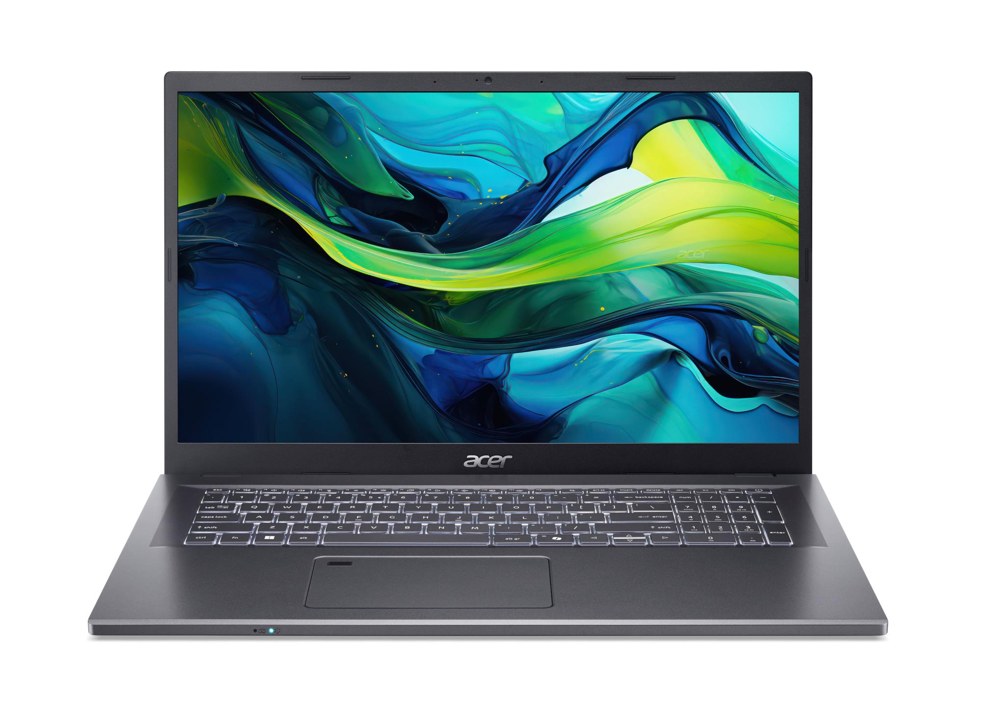Notebook|ACER|Aspire|A17-51M|CPU Intel Core 5|120U|17.3 "|1920 x 1080 pixels|RAM 16 GB|LPDDR5-SDRAM|SSD 512 GB|Discrete graphics Not available|On-board graphics Yes|Keyboard language English|OS installed Windows 11 Home|Colour Grey|Weight 2.09 kg|NX.J02EL.001 — изображение 3