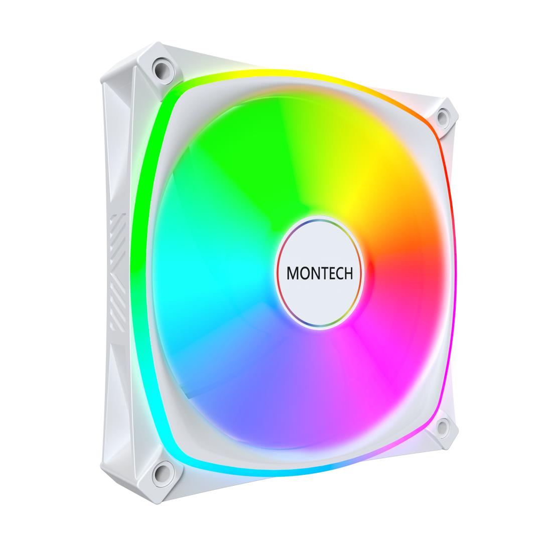 CASE FAN 120MM/AX120 PRO WHITE MONTECH - Pilt 3