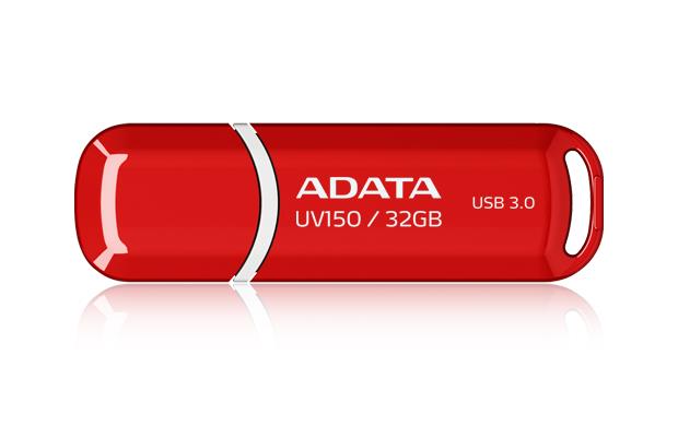 MEMORY DRIVE FLASH USB3.1 32GB/RED AUV150-32G-RRD ADATA - Pilt 3
