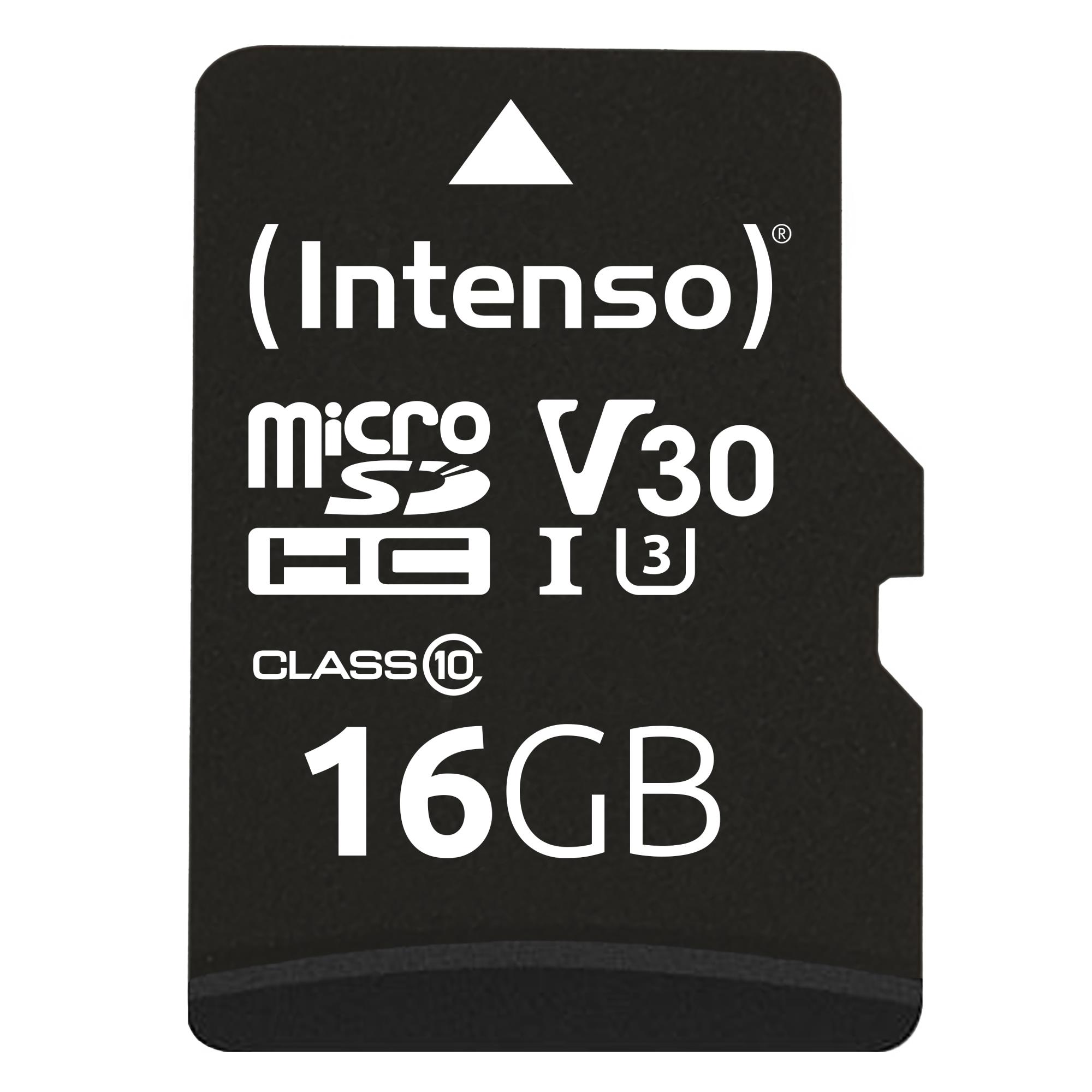 MEMORY MICRO SDHC 16GB C10/W/ADAPTER 3433470 INTENSO — изображение 5