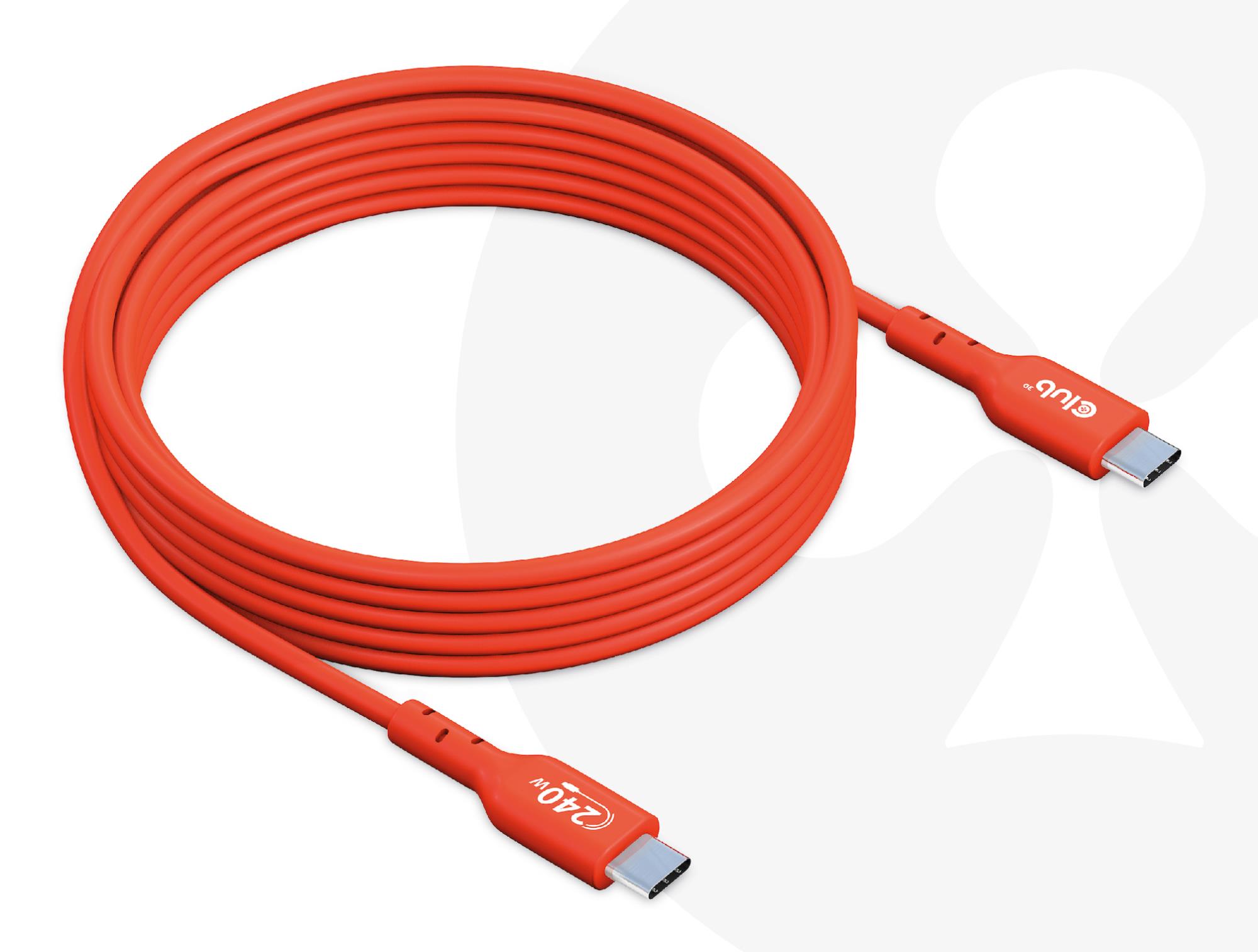 CABLE USB-C TO USB-C 2M/M/M CAC-1573 CLUB3D - Pilt 3