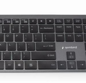 KEYBOARD +MOUSE WRL ENG/SLIM KBS-ECLIPSE-M500 GEMBIRD
