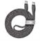 CABLE USB-C TO USB-C 2.1M/GREY PS6105 GR21 RIVACASE - Pilt 2