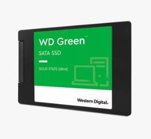 SSD|WESTERN DIGITAL|Green|1TB|SATA 3.0|SLC|Read speed 545 MBytes/sec|2,5"|MTBF 1000000 hours|WDS100T3G0A