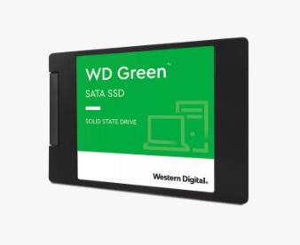 SSD|WESTERN DIGITAL|Green|1TB|SATA 3.0|SLC|Read speed 545 MBytes/sec|2,5"|MTBF 1000000 hours|WDS100T3G0A