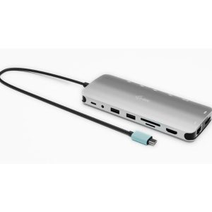 I-TEC USB-C Metal Nano Dock 3xDisplay+PD