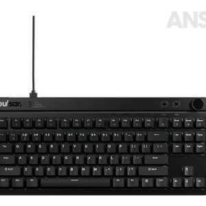KEYBOARD USB XBOARD MS TKL/ANSI BLACK XBMS01 PULSAR