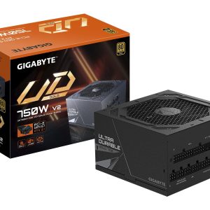 Power Supply|GIGABYTE|UD750GM PG5 V2|ATX 3.1|750 Watts|Efficiency 80 PLUS GOLD|PFC Active|MTBF 100000 hours|GP-UD750GMPG5V2