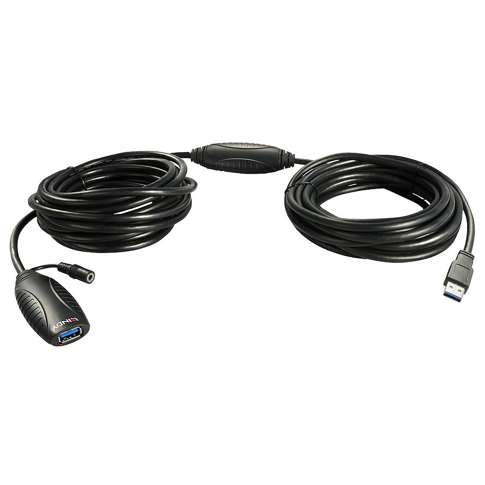 CABLE USB3 ACTIVE EXTENSION/15M 43099 LINDY - Pilt 3