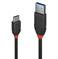 CABLE USB3.2 A-C 1M/BLACK 36916 LINDY - Pilt 2