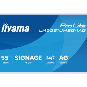 IIYAMA LH5581UHSG-1AG 55inch UHD VA ELED