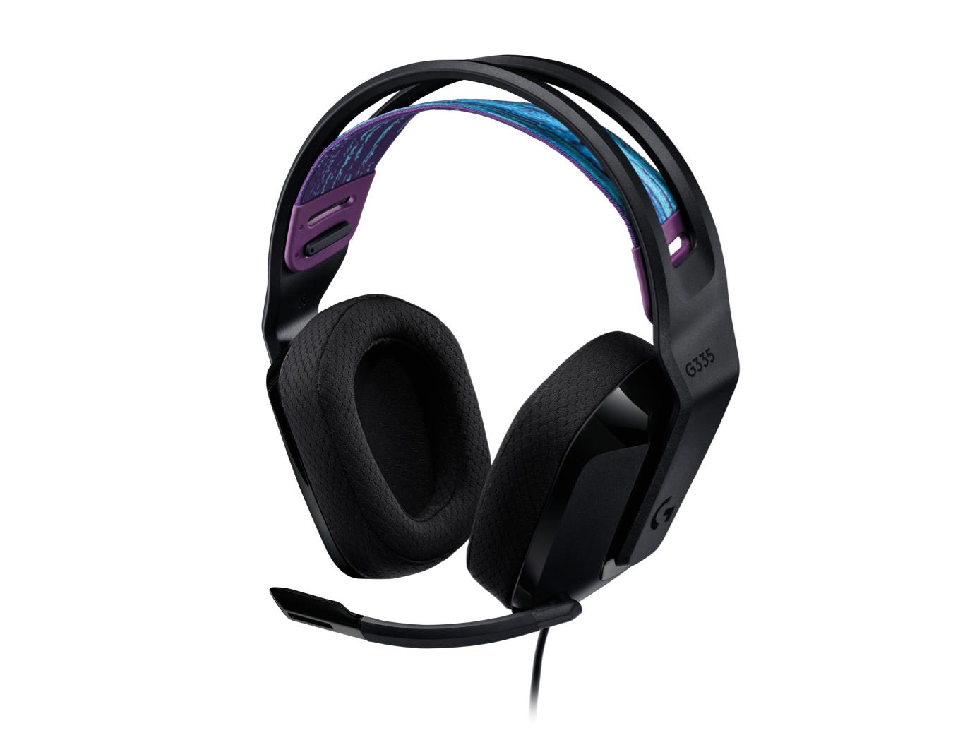 HEADSET GAMING G335/BLACK 981-000978 LOGITECH - Pilt 9
