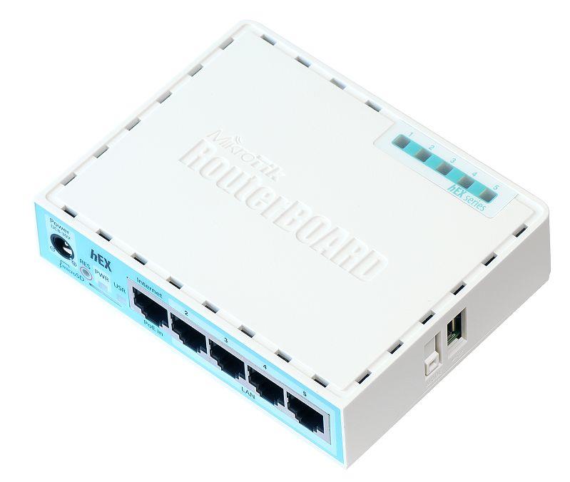 NET ROUTER 10/100/1000M 5PORT/HEX RB750GR3 MIKROTIK - Pilt 3