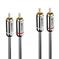 CABLE AUDIO DUAL PHONO 3M/35347 LINDY - Pilt 2