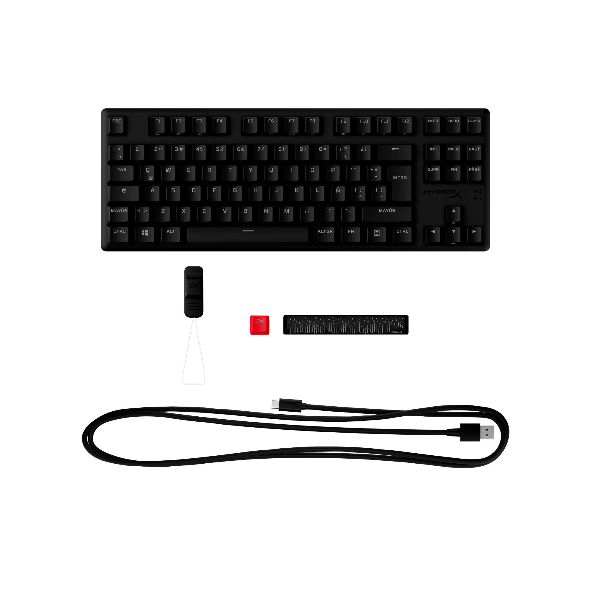 KEYBOARD ALLOY ORIGINS CORE/PBT HX AQUA 639N9AA#ABA HYPERX — изображение 39
