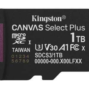 MEMORY MICRO SDXC 1TB UHS-I/SDCS3/1TBSP KINGSTON