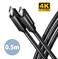 CABLE USB-C TO USB-C 0.5M 100W/BLACK BUCM32-CM05AB AXAGON - Pilt 4
