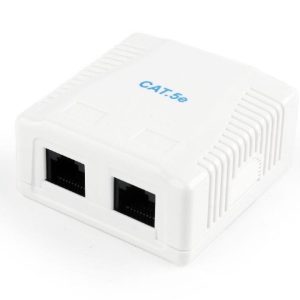 CABLE ACC MOUNT BOX 2XCAT5E/NCAC-2U5E-01 GEMBIRD