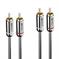 CABLE AUDIO 3.5MM 1M/CROMO 35345 LINDY - Pilt 2