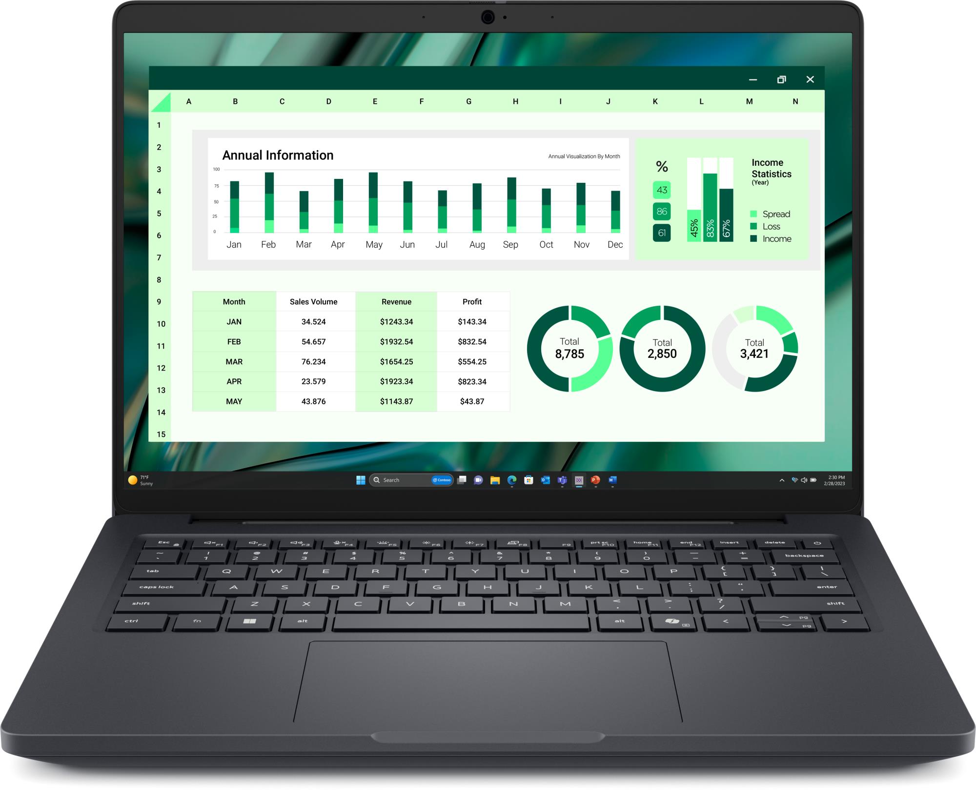 Notebook|DELL|Pro Max|14|MC14250|CPU Core Ultra|u7-255H|14"|RAM 16GB|DDR5|7500 MHz|SSD 512GB|Intel Integrated Graphics|Integrated|ENG|Smart Card Reader|Windows 11 Pro|1.83 kg|BTO111_MC14250_EMEA - Image 3