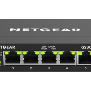 NETGEAR 5-pordiline GB Smart Managed lüliti Plus lüliti