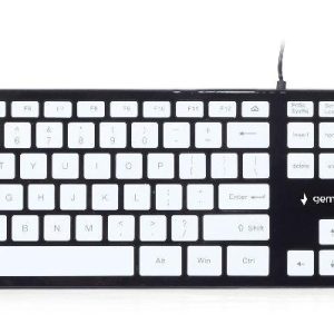 KEYBOARD MULTIMEDIA USB ENG/CHOCOL. KB-MCH-02-BKW GEMBIRD