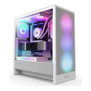NZXT PC case H5 Flow RGB 2024 white