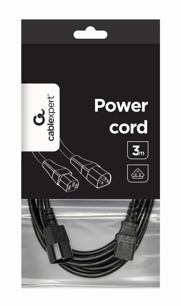 CABLE POWER EXTENSION 3M/PC-189-VDE-3M GEMBIRD - Pilt 3