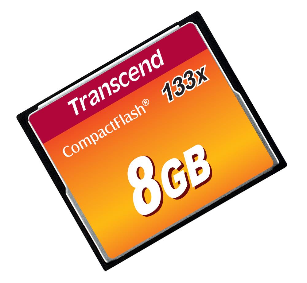 MEMORY COMPACT FLASH 8GB/133X TS8GCF133 TRANSCEND - Image 5